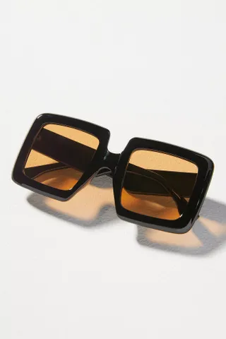 Anthropologie + Oversized Square Sunglasses