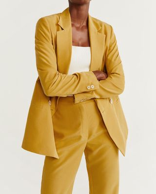 Mango + Modal-Blend Suit Blazer