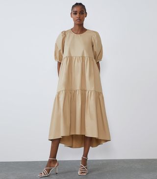 Zara + Asymmetric Dress