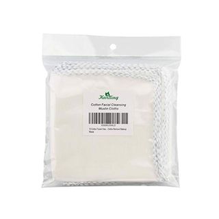 Karlling + 10 Cotton Facial Cleansing Muslin Cloths