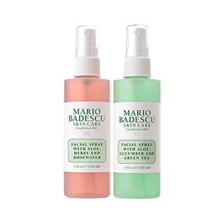 Mario Badescu + Facial Spray with Rose Water and Green Tea Duo