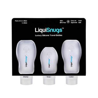 LiquiSnugs + Silicone Travel Bottles
