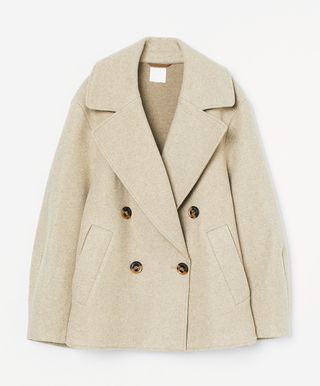 H&M + Double-Breasted Jacket