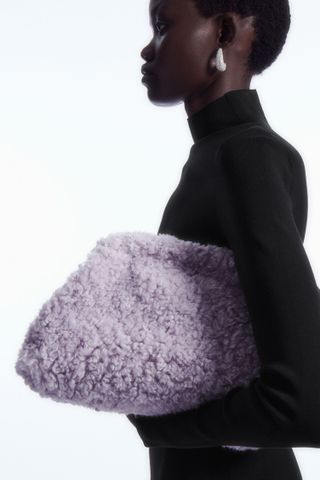 COS + Oversized Framed Clutch Teddy