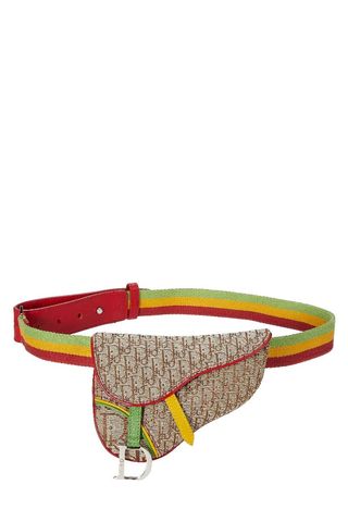 Christian Dior + Rasta Trotter Canvas Belt Bag Mini