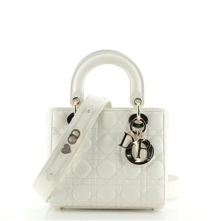 Christian Dior + My Abcdior Lady Dior Bag Cannage Quilt Lambskin