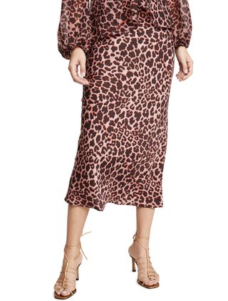 The Fifth Label + Leopard Skirt