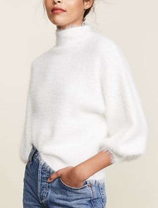 Line & Dot + Fuzzy Alder Sweater