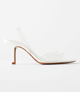 Zara + Vinyl High-Heel Sandals