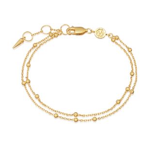Missoma + Gold Double Chain Bracelet