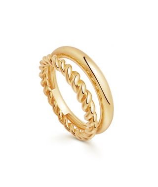 Missoma + Gold Radial Ring