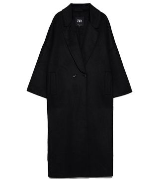 Zara + Oversized Longline Coat