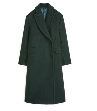 Arket + Double-Breasted Wool Coat