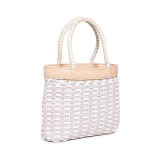 Solid & Striped + Small Woven Tote Bag