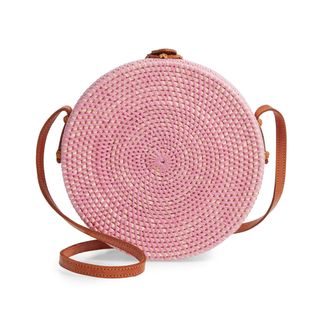 Nordstrom + Woven Rattan Canteen Bag