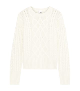 Iris & Ink + Iona Cable-Knit Cashmere Sweater
