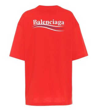 Balenciaga + Logo Cotton T-Shirt