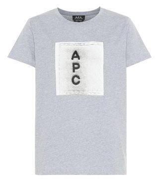 A.P.C. + Logo Cotton T-Shirt