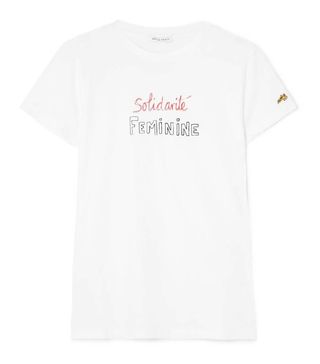 Bella Freud + Solidarite Feminine Printed Cotton-Jersey T-Shirt