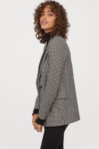 H&M + Patterned Jersey Jacket