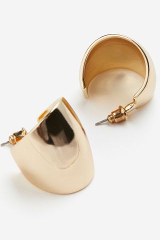 H&M + Chunky Hoop Earrings