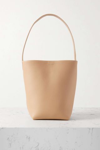 The Row + N/S Park Small Leather Tote