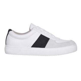 KLEY + White 'Panel' Lace Up Trainers