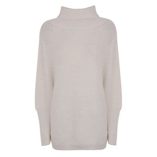 KLEY + Natural Chunky Knit 'Statement' Jumper With Alpaca Wool Blend