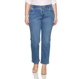 Lee + Motion Series Total Freedom Straight-Leg Jeans