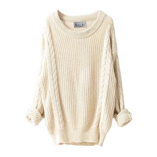 Liny Xin + Loose Knitted Sweater