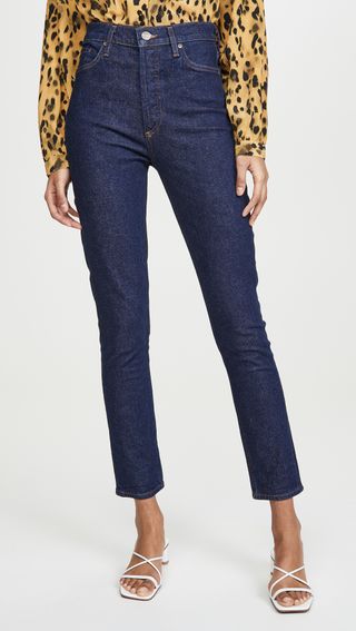 Goldsign + The High Rise Slim Jeans
