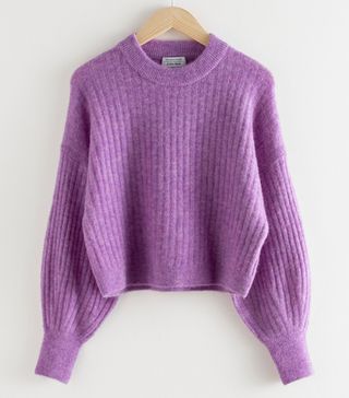 & Other Stories + Alpaca Blend Knit Sweater