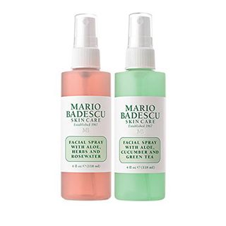 Mario Badescu + Facial Spray With Rosewater & Facial Spray With Green Tea Duo
