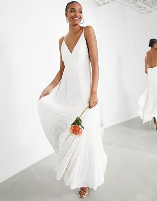 ASOS Edition + Joni Sequin Cami Wedding Dress