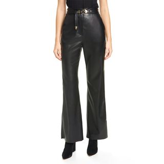 Nanushka + Kisa Faux-Leather Pants