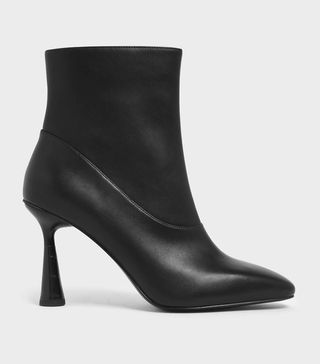 Charles & Keith + Sculptural Heel Boots