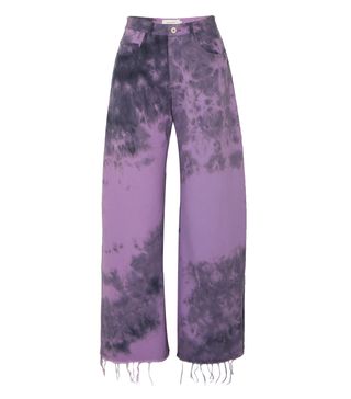 Marques'Almeida + Tie-Dyed Jeans