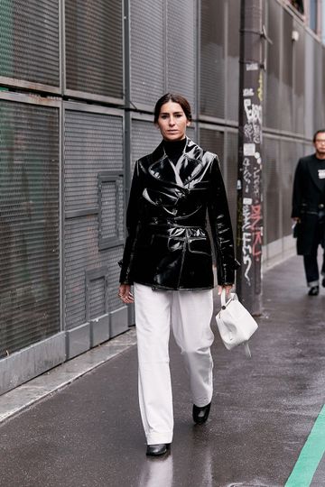 See the Latest Paris Fashion Week Street Style Spring 2020 | Who What Wear