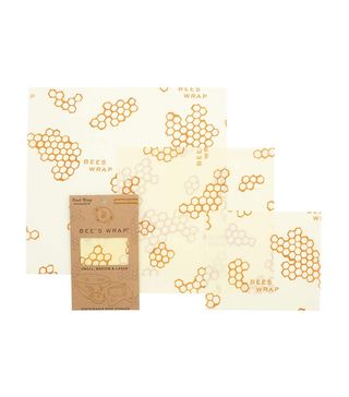 Bee's Wrap + Assorted 3-Pack, Eco Friendly Reusable Beeswax Food Wraps