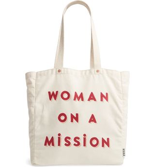 FEED + Woman on a Mission Canvas Tote