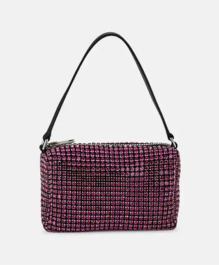 Alexander Wang + Crystal-Embellished Medium Pouch