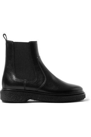 Isabel Marant + Celtyne Leather Chelsea Boots