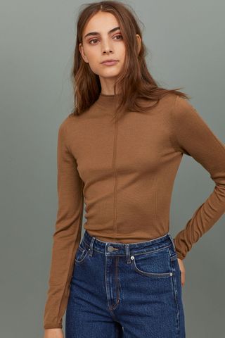 H&M + Fine-Knit Wool Sweater