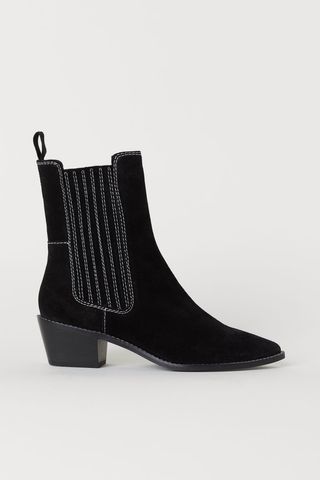 H&M + Suede Boots