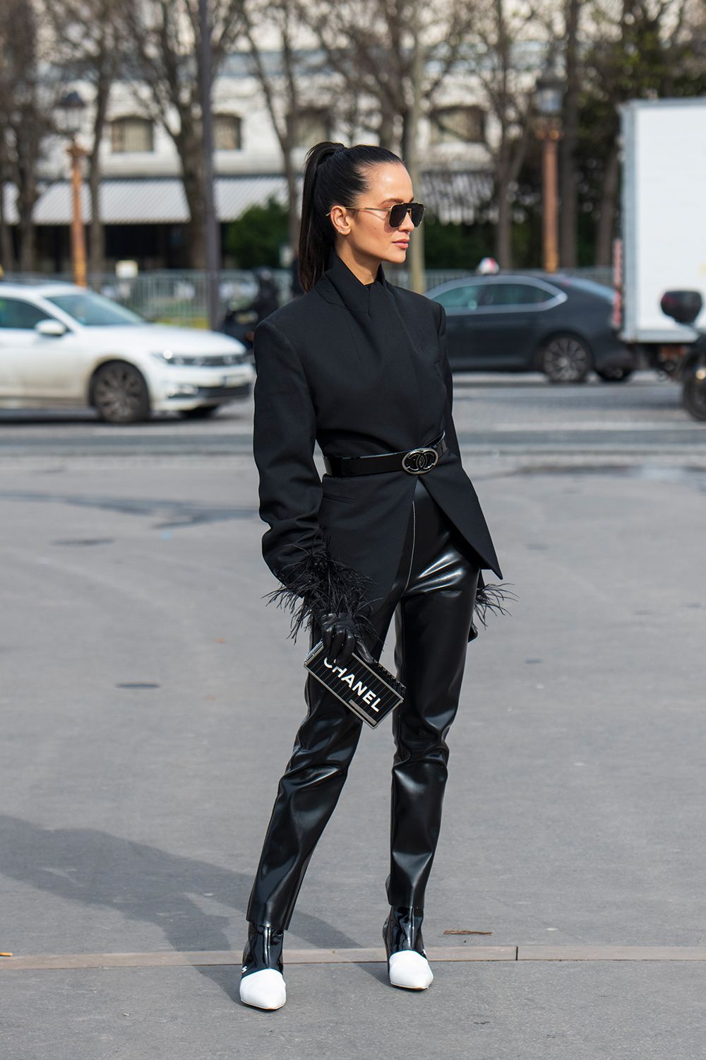 10 Leather-Pant Outfits That Are So Chic | Who What Wear