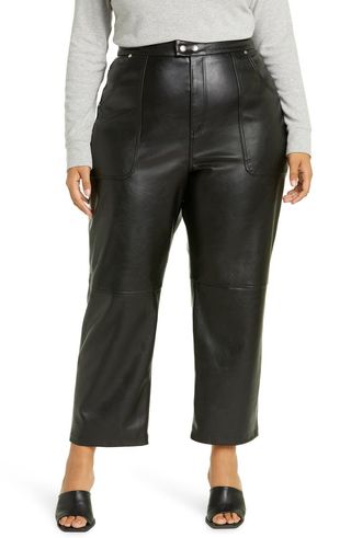 Blanknyc + Faux Leather Crop Pants