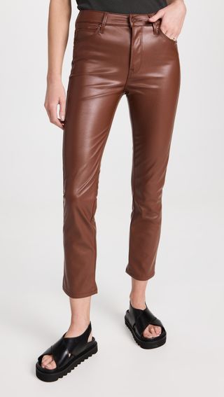 Mother + The Mid Rise Dazzler Ankle Pants