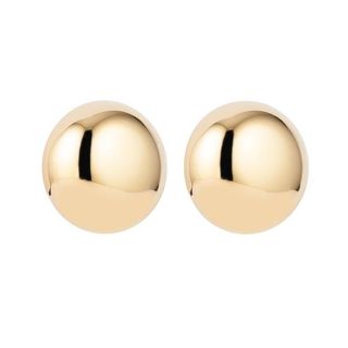 Givenchy + 1980s Vintage Statement Round Clip-On Earrings