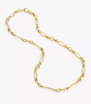V by Laura Vann + Vintage Link Heavy Chain Necklace