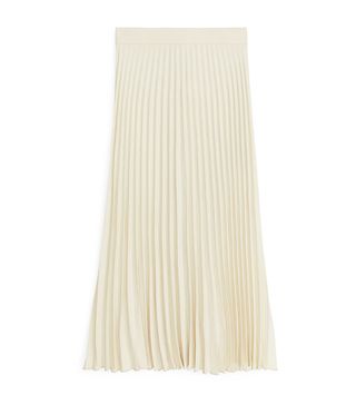 Arket + Pleated Crepe Skirt